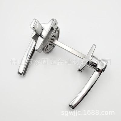 锈钢4重型柜门把手锁内外双开0密闭手不柄机械GSH624设备锁试3验