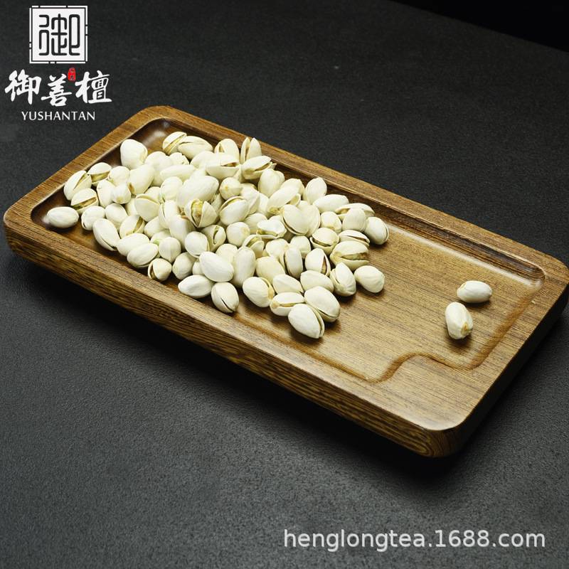 天然原木干泡盘实木托盘茶室长方形圆形壶承日式迷你小茶盘家用