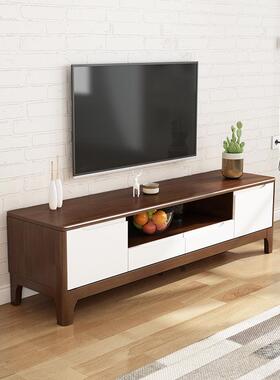 全实电视柜2现代简约小型1./1.555米多尺寸客户木厅卧室地柜影视
