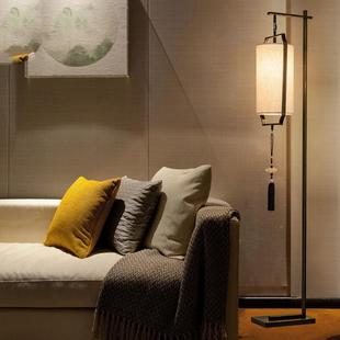 新古中式 复落地灯客简约现代仿古宫廷厅ed书房985卧室灯l中国风灯