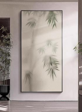 鱼图新中式新款玄关装饰画入户正对门宋代美学挂画大气壁画