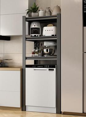 厨地置房物架小型冰箱上波方架子家用微UUJ炉落消毒柜洗碗机收纳