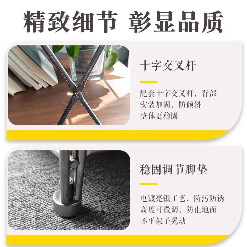 日式钢木置物架书架落地多层客厅阳台储物架家用厨房微波炉收纳