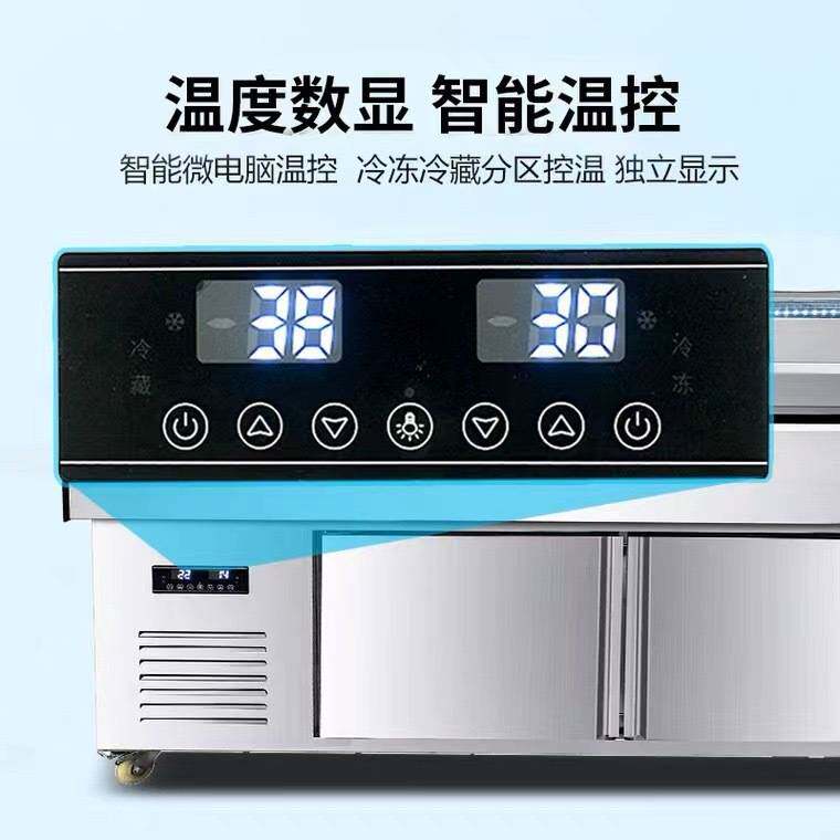 台式阶梯冰柜三轮车夜市摆摊炸串烤串烧烤凉菜展示柜冷藏移动冰柜