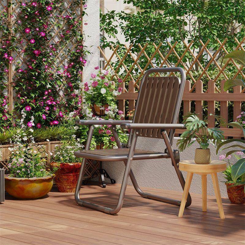 户外TUD折叠椅靠便携露营椅式子闲庭院休阳台防水背椅耐用折叠凳