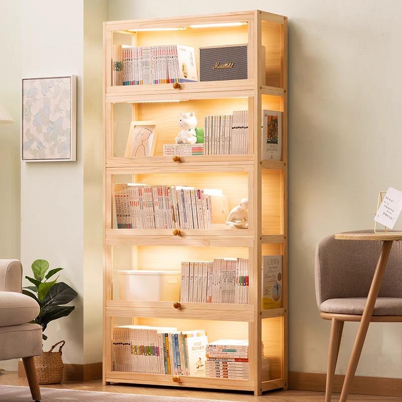 宝宝书架家用儿童玩具收纳架收纳柜大型客厅靠墙绘本架落地置物架