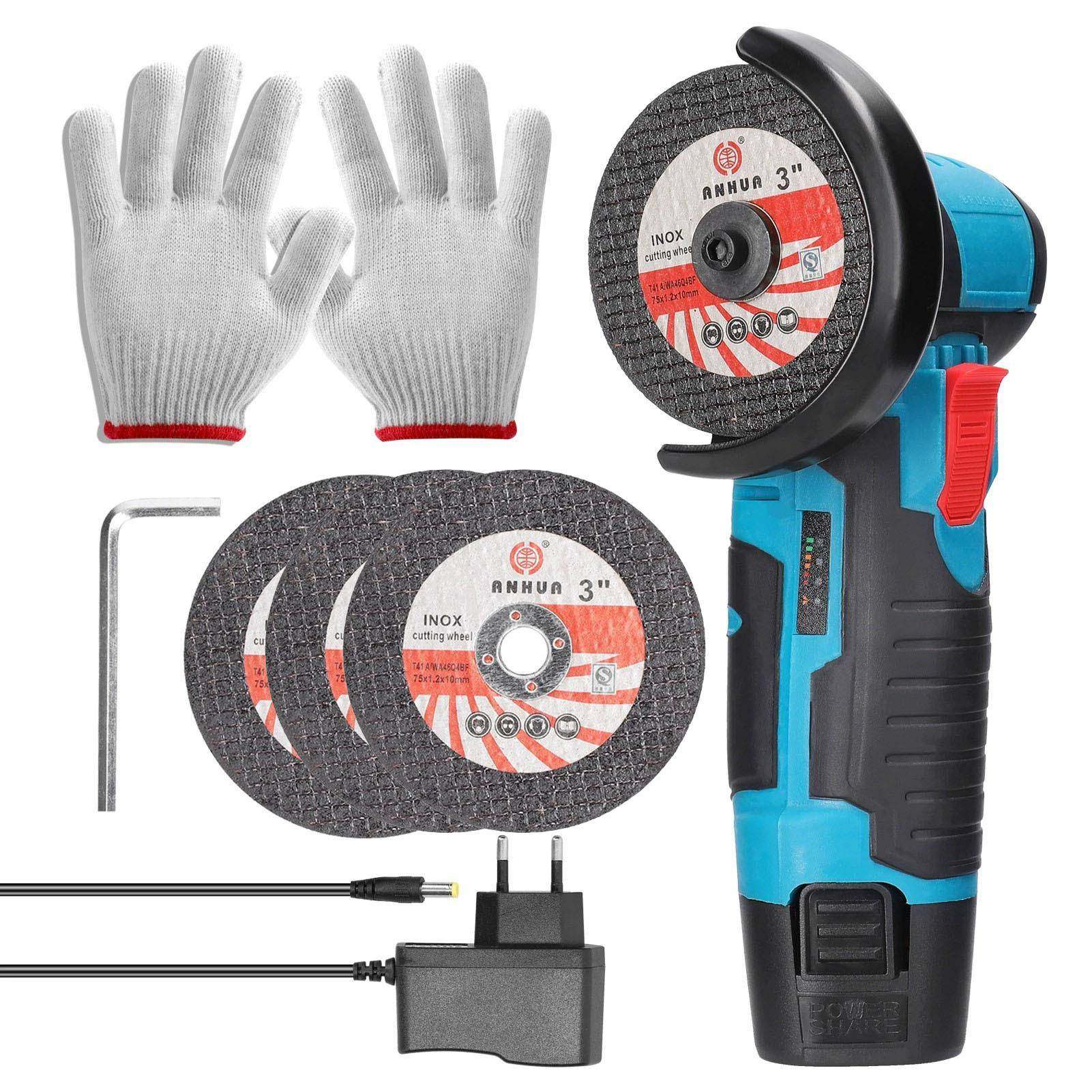 4片锯片12V有刷充电式迷你角磨机锂电角磨机抛光机切割机,纺织面料/辅料/配套,纺织机械配件,淘宝优惠券,粉丝福利购,淘宝优惠卷