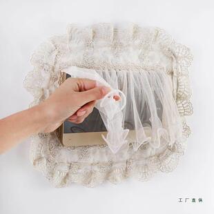 可视对讲遮挡装饰盒门铃电话套罩楼宇门禁室内机布艺防尘框保护贴