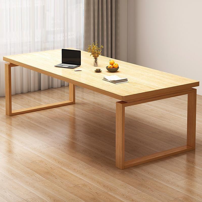 中新餐桌家用吃饭子实木腿桌小户型长方形出租房商用餐745456桌椅