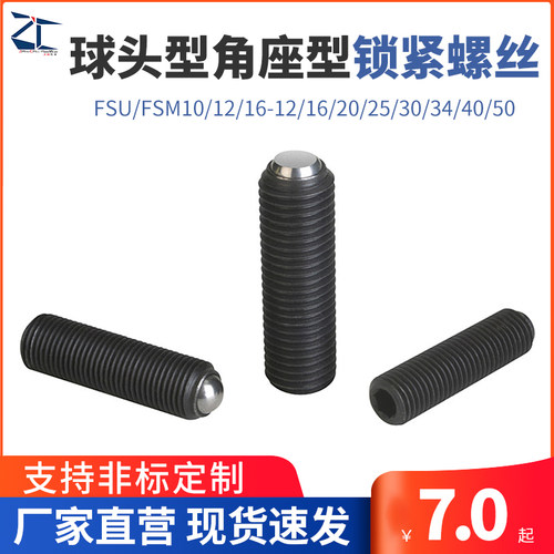 FSU/FSM10/12/16-12/16/20/25/30/34/40/50锁紧螺丝角座型PKZ23
