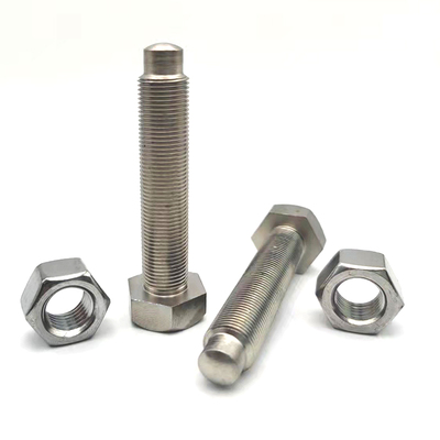 STCAM 4/5/6/8/10/12定位螺栓 外六角头细牙 螺纹凸端R角型 PBE22