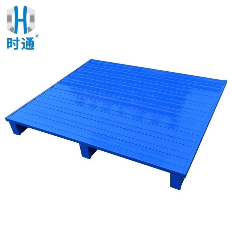 时通满铺钢托盘叉车托o盘仓储重型货架铁托盘金属托盘仓库托盘垫
