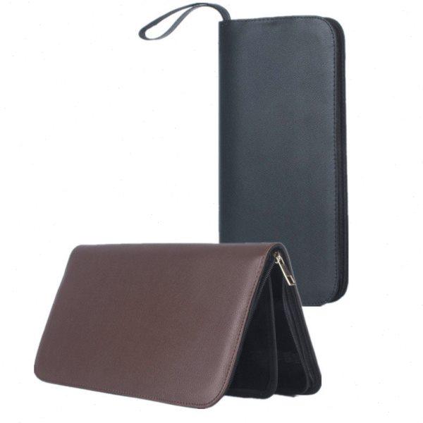 商务公简约时尚收纳笔套复古文具笔袋钢笔保护套36支装笔盒笔帘,文具电教/文化用品/商务用品,笔袋,淘宝优惠券,粉丝福利购,淘宝优惠卷