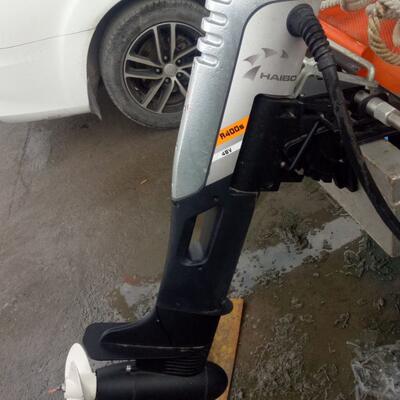 海伯电动推进器48V船用大功率前操船外机无刷无级变速钓鱼船马达