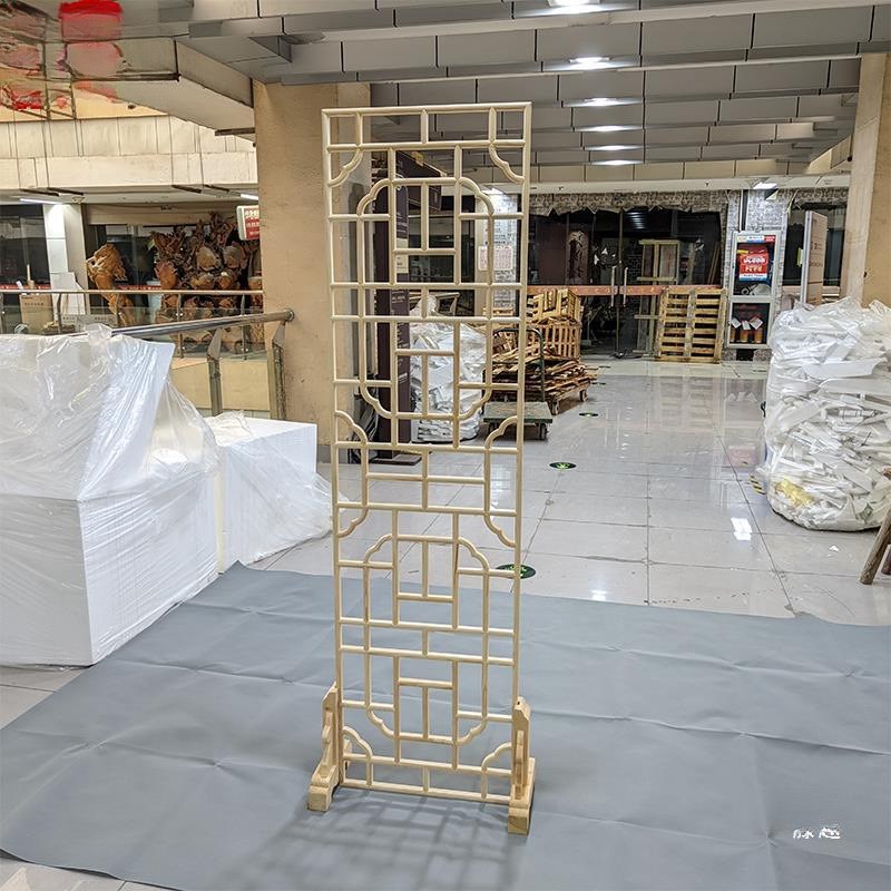 花格镂空中式实木k镂空隔断东阳门窗花窗玄关电视墙屏风定图花格