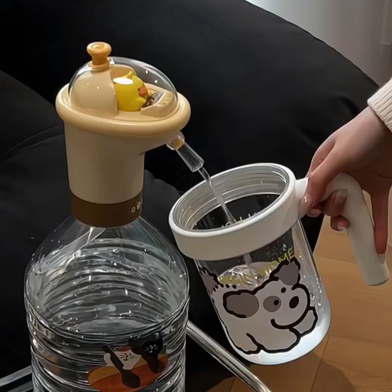 抽水器桶装水电动压水器饮水机吸水泵纯净L水折叠家用取自动上水