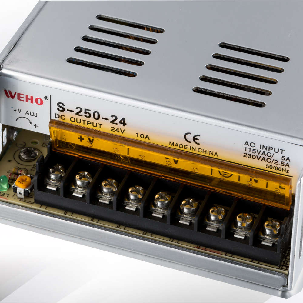 直供伟豪250W开关电源直流输出5V1y2V24V36V48V电机变压器S-250W*