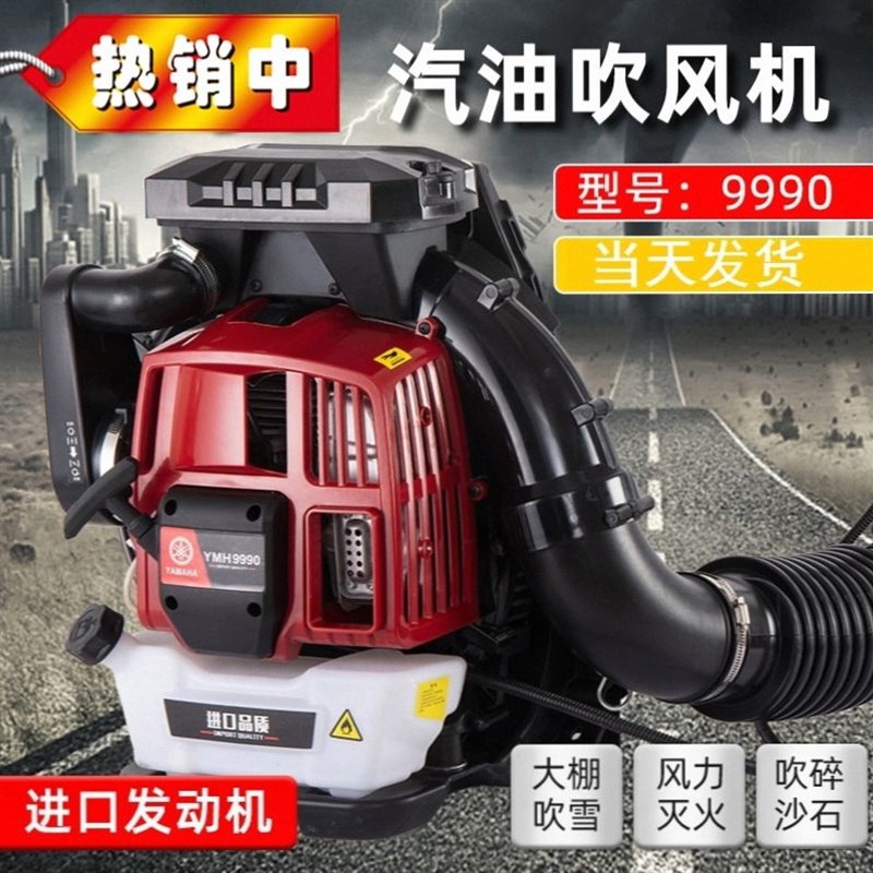 。德国进口汽油吹风机四冲程背负式风力灭火机吹雪机大功率吹落叶