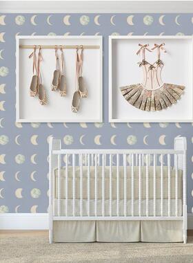 儿童房装挂饰画实物欧立体装TAE置北风格客厅玄关卧室挂画画女孩