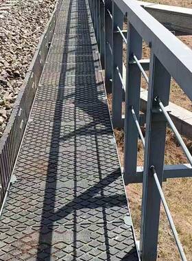 厂直供L型橡胶渣板铁路桥橡胶家步行板铁路挡渣挡块挡梁UTQ砟墙