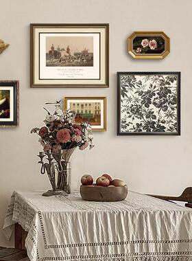 法式壁奢客画厅组合挂画沙发背景墙卧室复古轻美式MBTA050