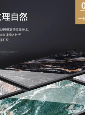奢石亮光体大理瓷石砖750x15通00客厅防滑地轻奢瓷砖店砖酒别墅背