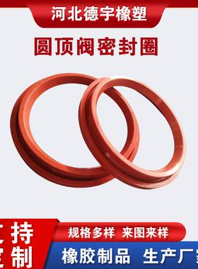 电厂库QLN阀气密封圈黑灰色库顶切换封阀充密圈氟橡胶O型圈减震垫