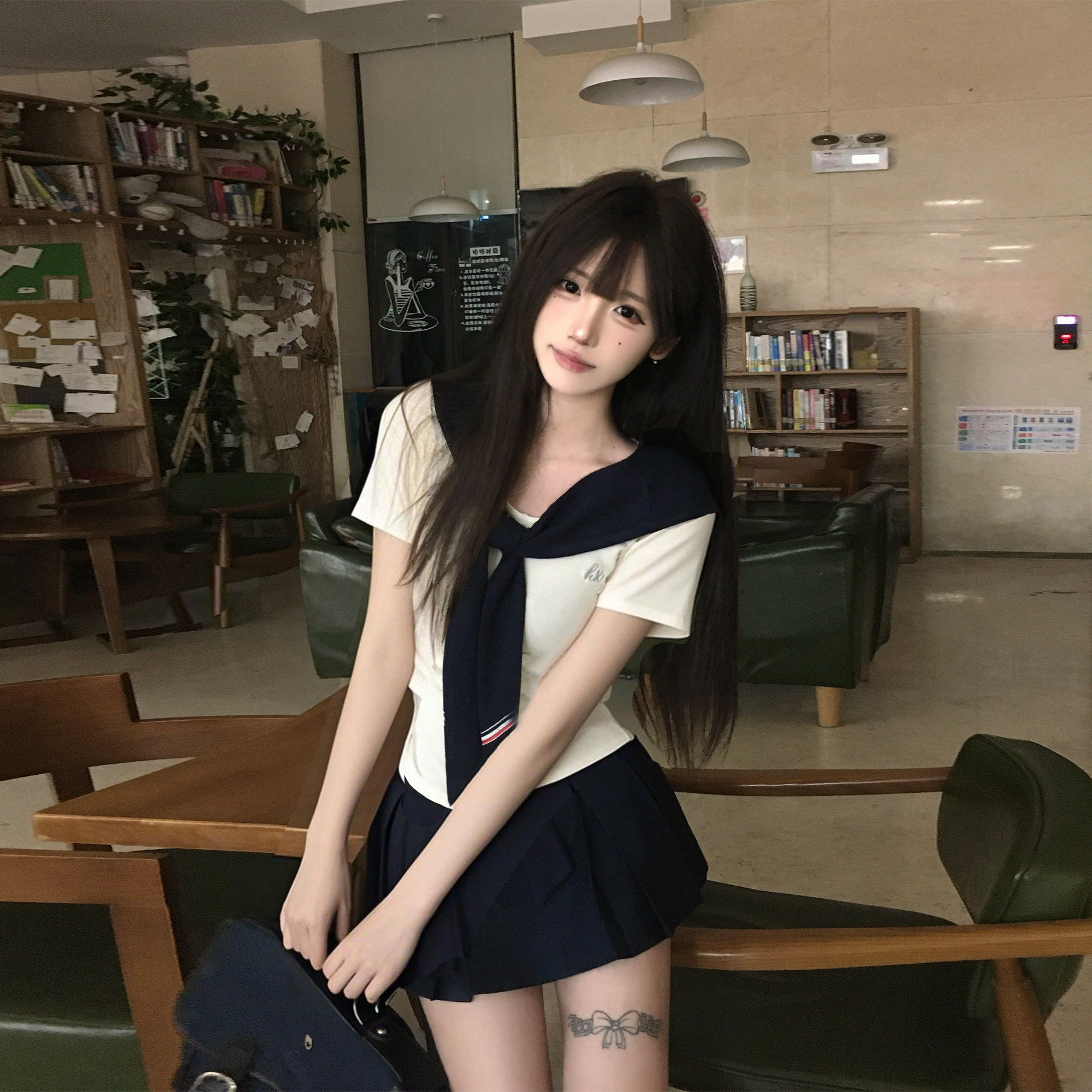 火星家jk制服航海少女海