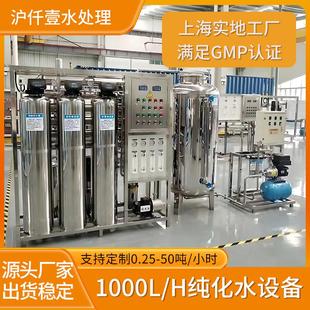 1000升纯化水设备生物制药制剂EDI超纯化水机GMP纯化水机