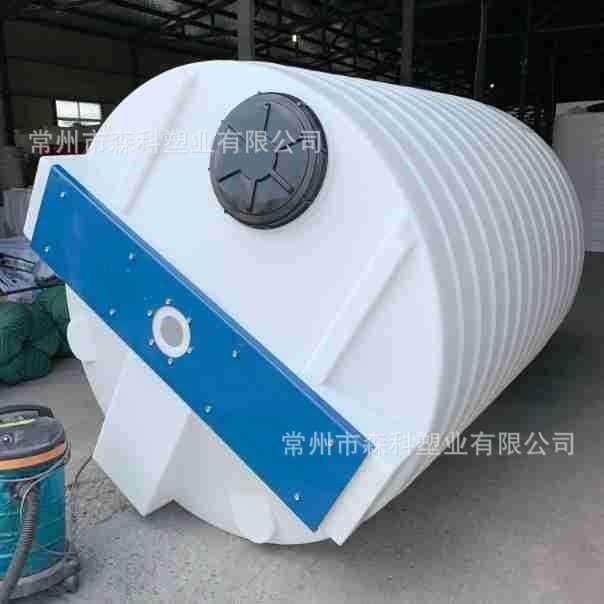 加药桶搅拌箱5000L滚塑箱圆形牛筋桶pe计量桶大型储水桶带电机
