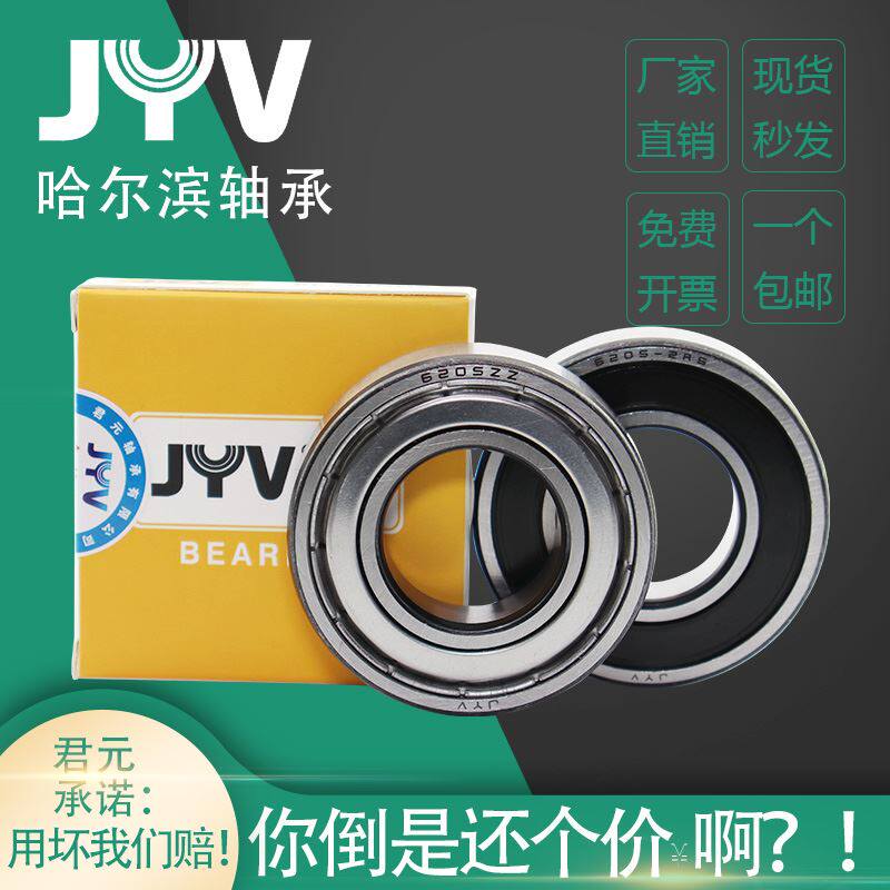 哈尔滨轴承6206 6207 6208 6209 6210 6211ZZ2RS高速进口斗车轴承