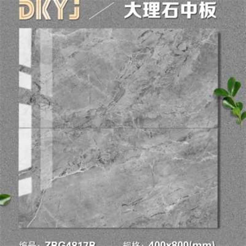 全瓷通体大理石中板瓷o砖400x800内墙砖餐厅客厅厨卫亮光墙面砖