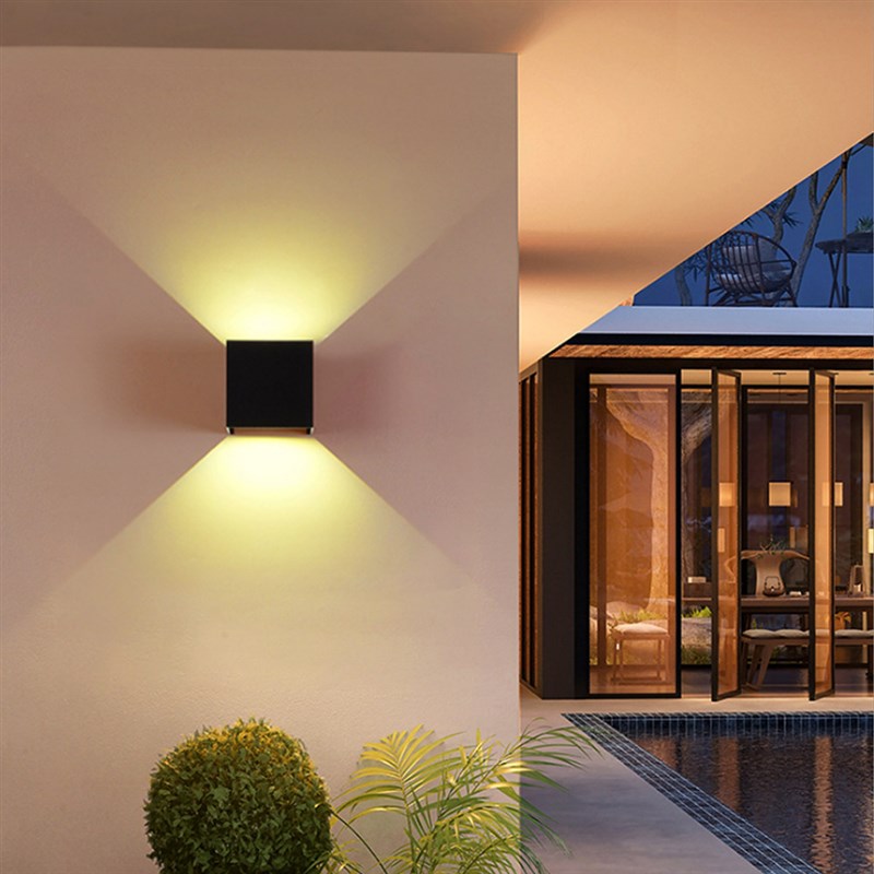 新款北欧床头壁灯卧室灯室内氛围C灯极简防水户外墙壁灯楼梯过道