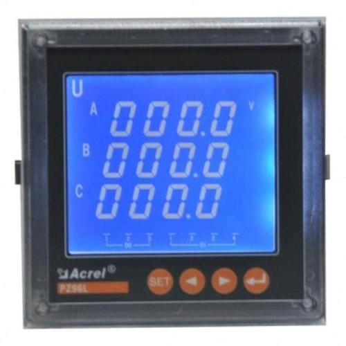 PZ96L-AV3三相电压表3V可编程交流采样LCD