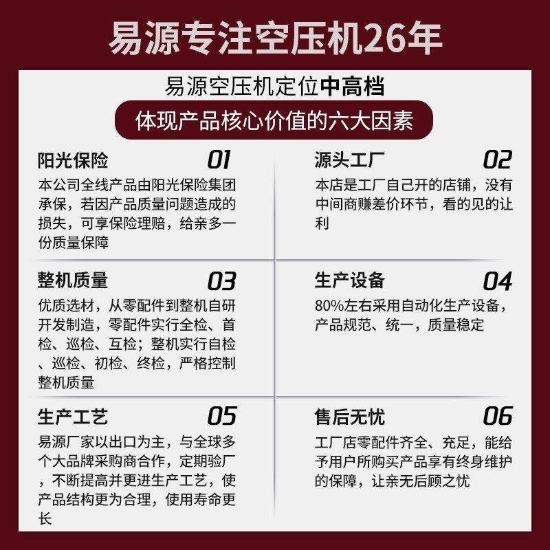 E8L无油d气泵小型n220V静音空气压缩机木工喷漆空压机现货