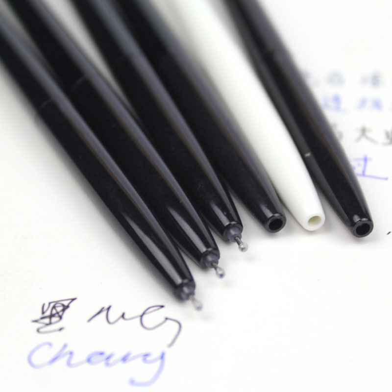 8支包邮日系点石跳动喵尾巴可v爱小猫尾巴0.5黑色中性笔水笔DS045