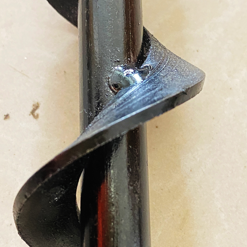 电动地钻大棚打孔机钻孔机土钻水A泥桩打洞施肥打U眼螺旋钻头钻杆