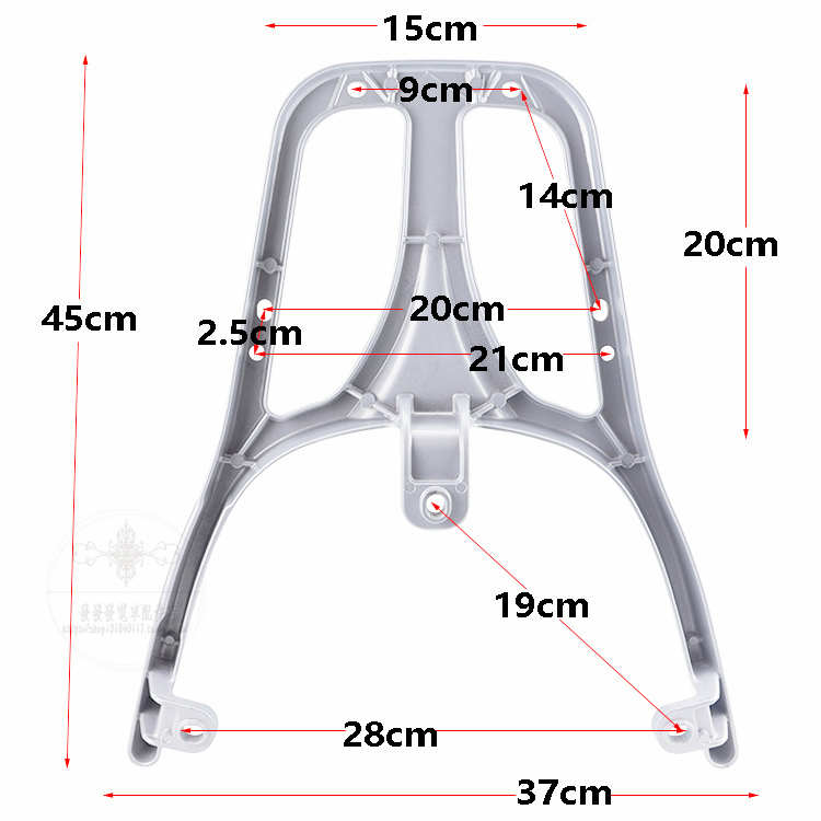 星de550改装货架衣架后尾新箱日丽铝合金征程电动V车dq5动长锐