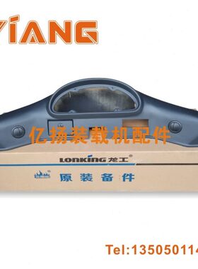 龙工装载机配件850 855B 855D 50C仪表总成853仪表壳龙工原厂配件