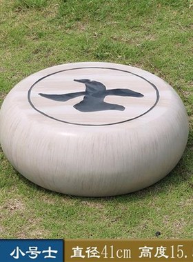 彷真玻璃钢围g棋雕塑广场公园棋院石头模型象棋黑白五子棋挂壁摆