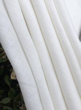 现货麻布半漂亚麻面料色1*41XJK4162g常亚车染MK006