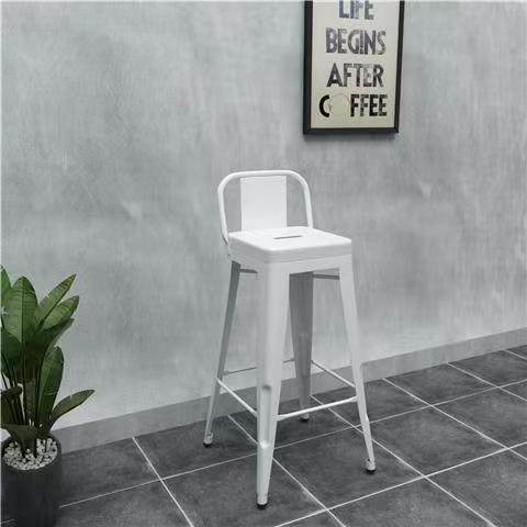 吧台高椅子现代简约凳脚铁艺吧台子铁艺酒吧餐椅家用加厚背靠高椅,商业/办公家具,酒吧椅,淘宝优惠券,粉丝福利购,淘宝优惠卷