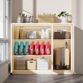 阳台储166物柜防晒防水简约杂家用落地靠墙收纳户大外多层容量物