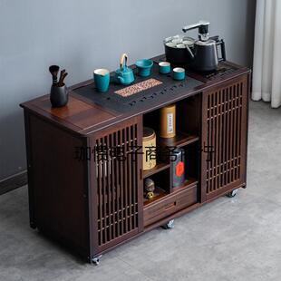实木茶桌茶台移家用茶动车烧水壶一体小带型茶1156几功夫可泡小喝