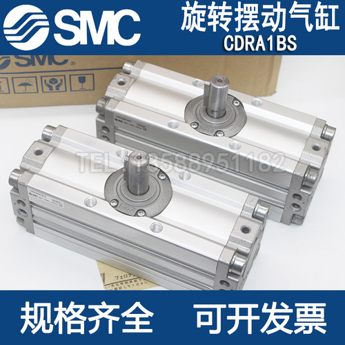 SMC旋转回转摆动气缸CRA1BW CDRA1BS30/50/63/80/100-90S/180CZ