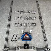 台球集球器中式 黑八台球锁球器自动回球器自动收球器台球轨道全套