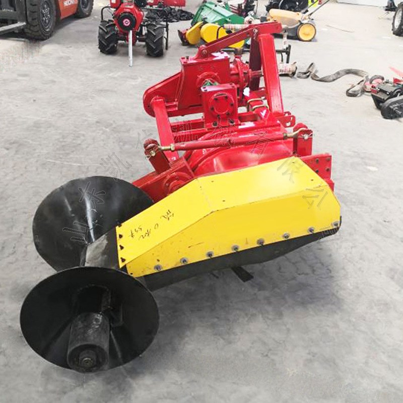 拖拉机侧b置起梗机 稻田起埂机 单边旋耕打埂工具 新型水田筑埂机