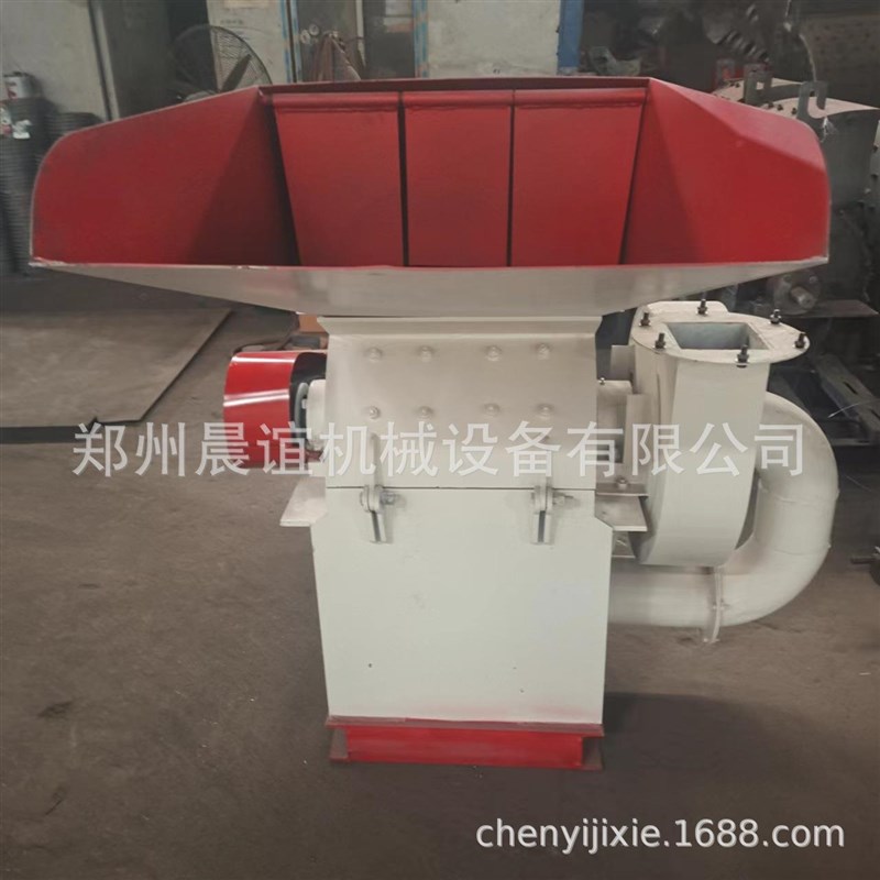 双口板皮边角料破碎机q高喷出料园E林树枝碎枝机柴油木材杂木粉碎