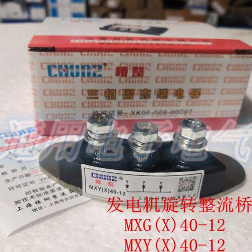 上海椿整 椿树  MXG(X)40-12   MXY(X)40-12  发电机旋转整流桥