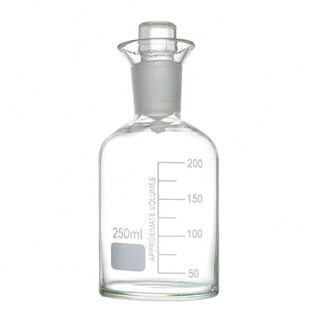 玻璃溶解氧瓶250ml 实验室污水瓶 水封采样瓶